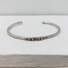 Load image into Gallery viewer, Caviar Cuff - Silver