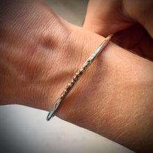 Load image into Gallery viewer, Caviar Cuff - Silver