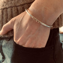 Load image into Gallery viewer, Caviar Cuff - Silver