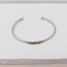 Load image into Gallery viewer, Caviar Cuff - Silver