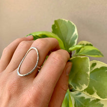 Load image into Gallery viewer, Ellipse Ring - Silver