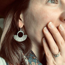 Load image into Gallery viewer, Sterling Silver Earring - On model