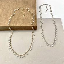 Load image into Gallery viewer, Fringe Necklace - Pearl