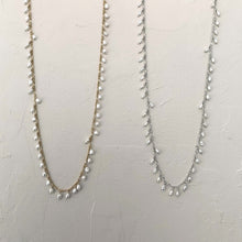 Load image into Gallery viewer, Fringe Necklace - Pearl