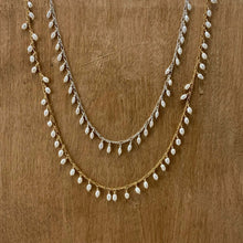 Load image into Gallery viewer, Fringe Necklace - Pearl