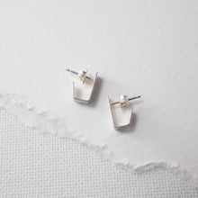 Load image into Gallery viewer, Rectangle Lobe Hugger - Silver