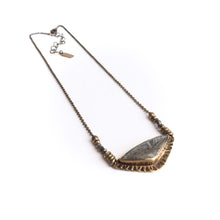 Load image into Gallery viewer, Geb Triangle Necklace - One of a kind