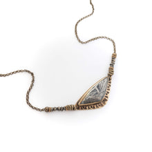 Load image into Gallery viewer, Geb Triangle Necklace - One of a kind