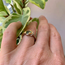 Load image into Gallery viewer, Sea Zircon Ring - One of a Kind- Size 6