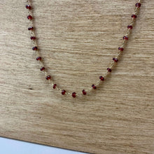 Load image into Gallery viewer, The Stone Chain - Garnet