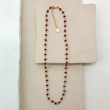 Load image into Gallery viewer, The Stone Chain - Garnet