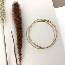Load image into Gallery viewer, Thruple Bangle - Brass