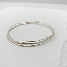 Load image into Gallery viewer, Thruple Bangle - Silver