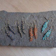 Load image into Gallery viewer, Waterfall Earring - Turquoise