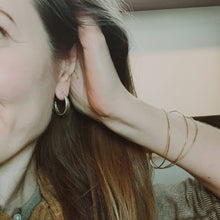 Load image into Gallery viewer, Woodruff Hoops - Bronze