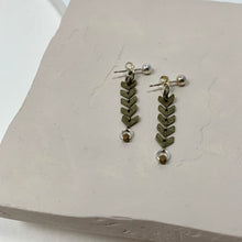 Load image into Gallery viewer, Chevron Ear Jacket Earrings
