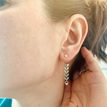 Load image into Gallery viewer, Chevron Ear Jacket Earrings