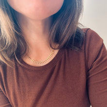 Load image into Gallery viewer, Chevron Chain Necklace