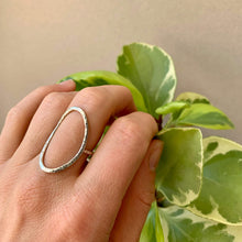 Load image into Gallery viewer, Ellipse Ring - Silver
