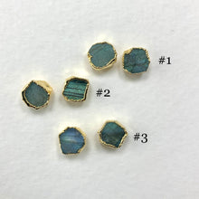 Load image into Gallery viewer, Rough Labradorite Studs
