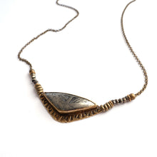 Load image into Gallery viewer, Geb Triangle Necklace - One of a kind
