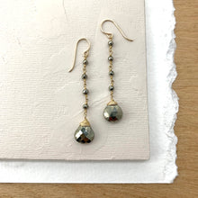 Load image into Gallery viewer, Stone Drop Earring - Gold
