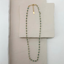 Load image into Gallery viewer, The Stone Chain - Emerald
