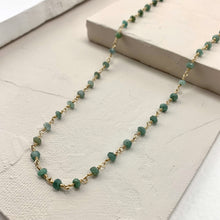 Load image into Gallery viewer, The Stone Chain - Emerald
