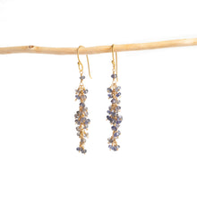 Load image into Gallery viewer, Waterfall Earring - Iolite

